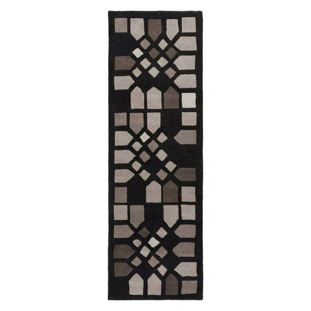 Cream/Black Surya Peer Pressure Area Rug 8' x 11' Cream/Black Surya Peer Pressure Area Rug 8' x 11'